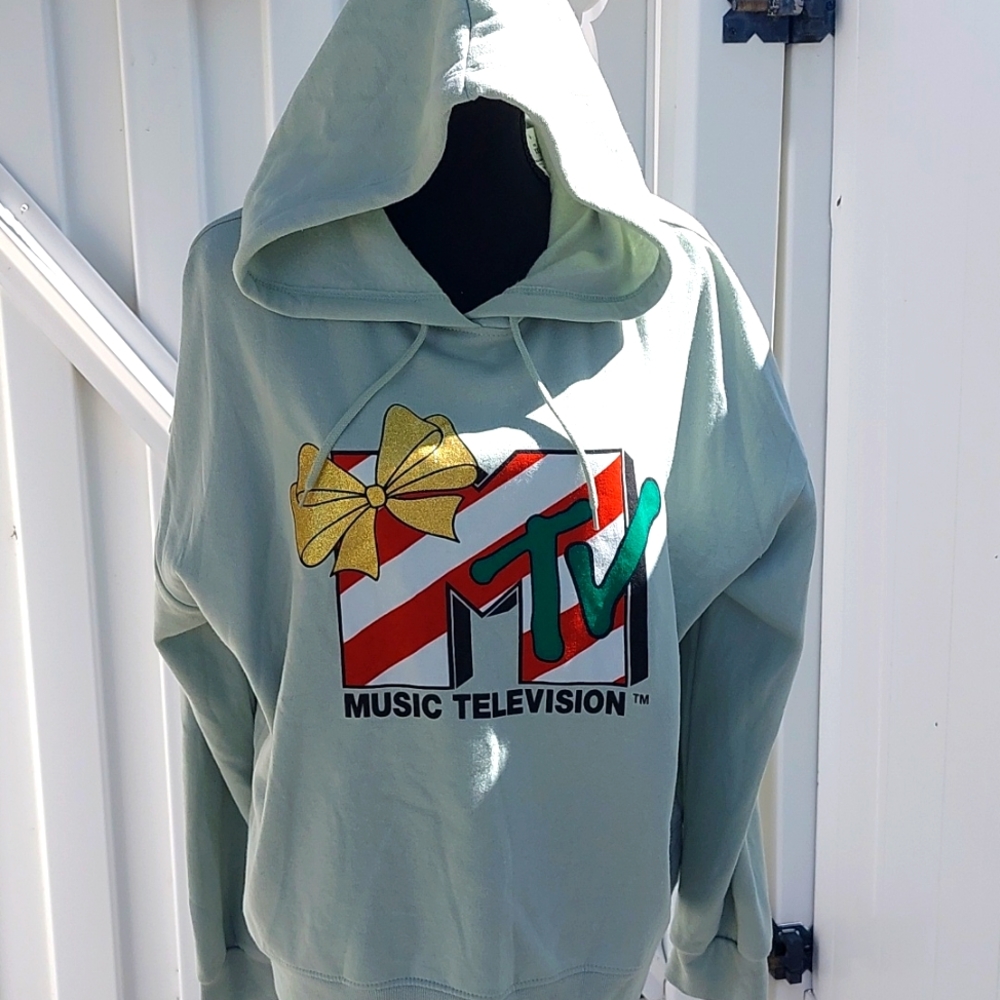 NWT MTV XXL Women's Christmas Hoodie